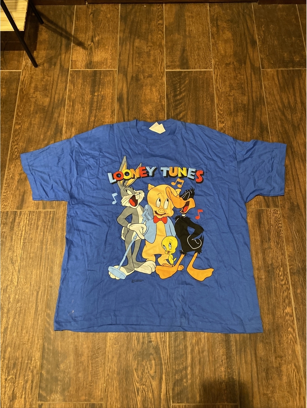Rare VTG 90s Signal Looney Tunes Bugs Bunny 1993 Singing Cartoon T Shirt XL
